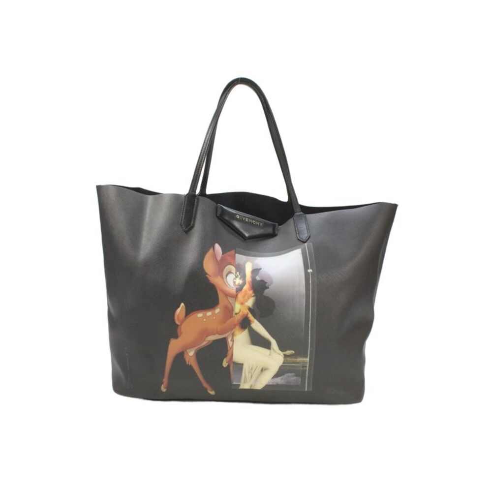 Givenchy Womens Deer Character Tote Bag Black